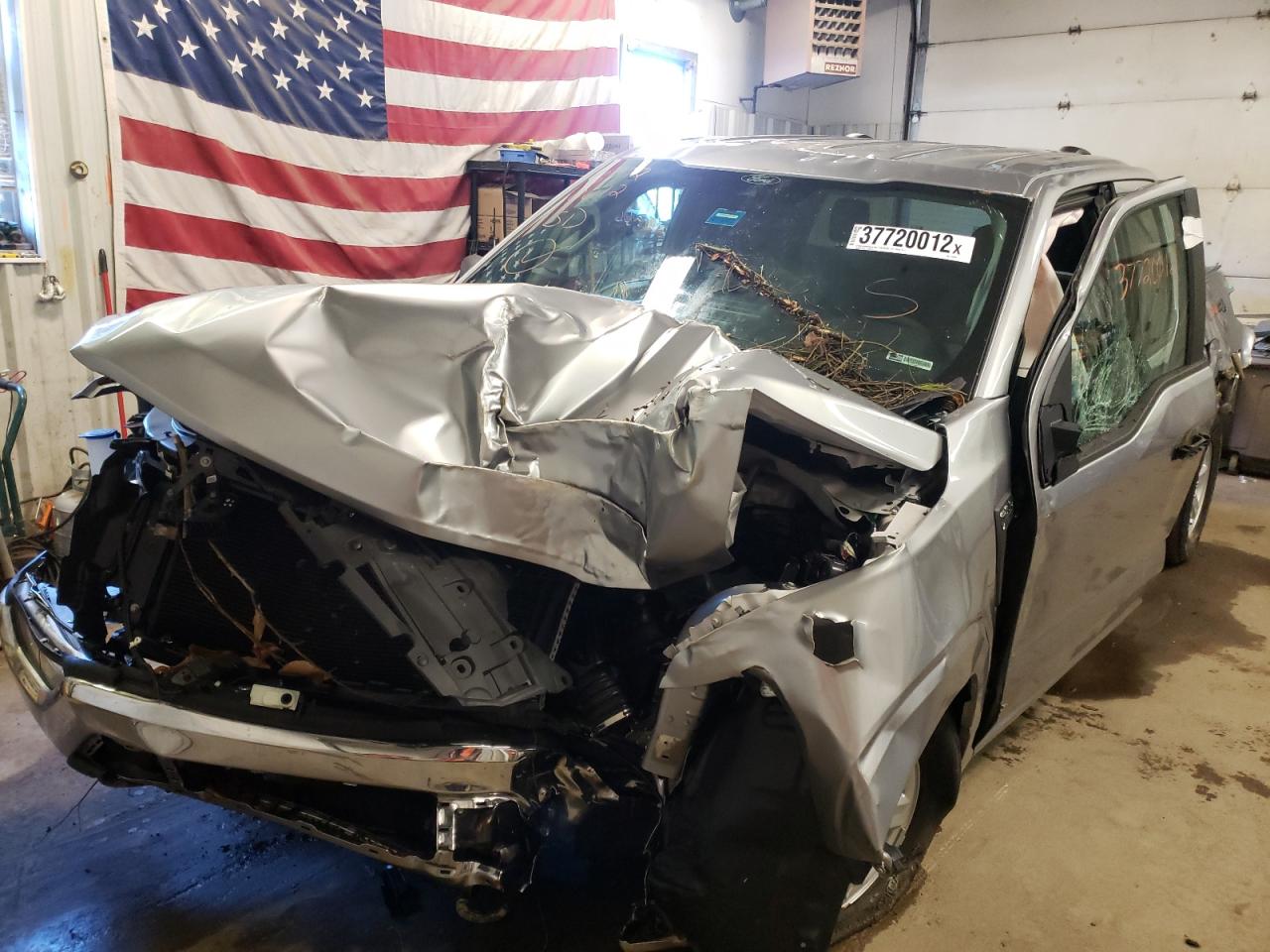 Photo 2 from auction – 2021 FORD F150 SUPER with VIN 1FTEX1EB3MFC15702
