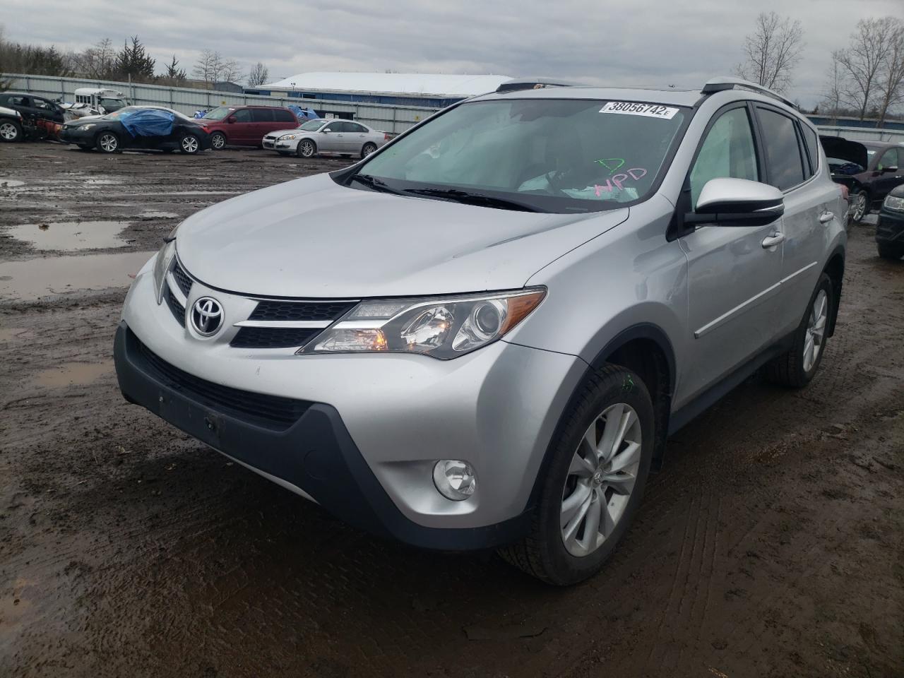 Photo 2 from auction – 2014 TOYOTA RAV4 LIMIT with VIN 2T3DFREV2EW166337