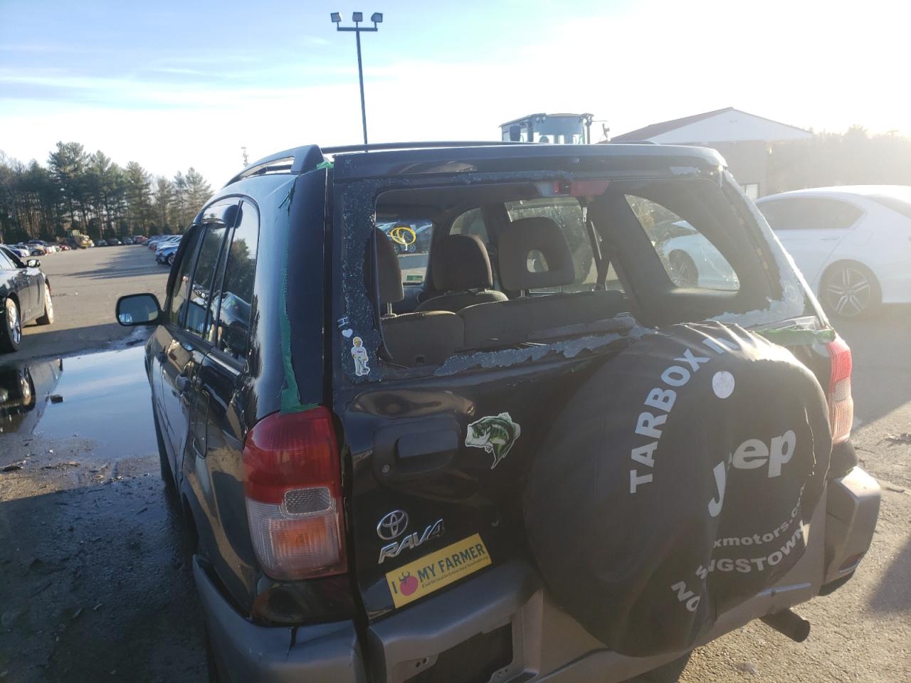 Photo 9 from auction – 2002 TOYOTA RAV4 with VIN JTEGH20V620049331