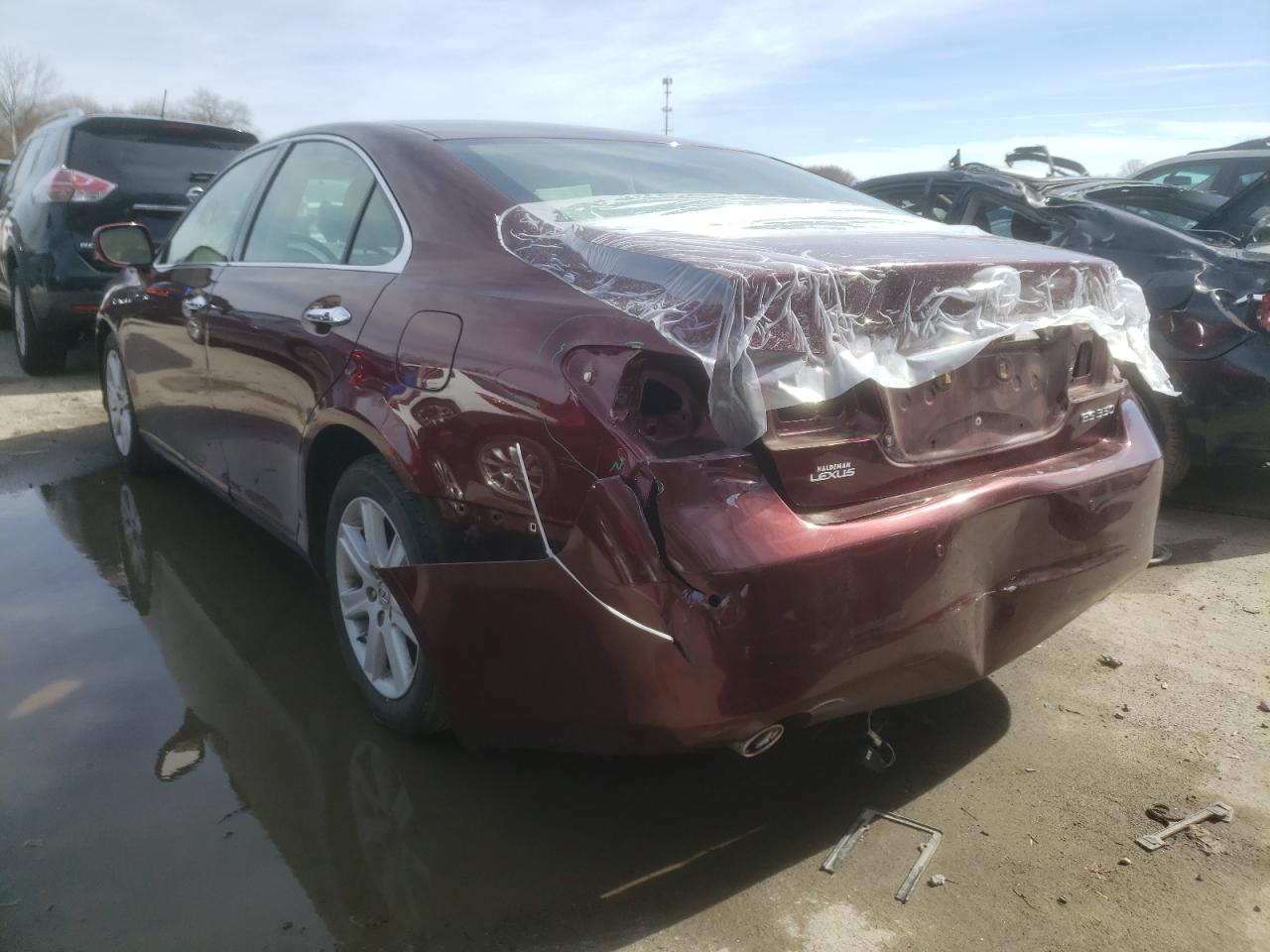 Photo 3 from auction – 2007 LEXUS ES 350 with VIN JTHBJ46G472068591