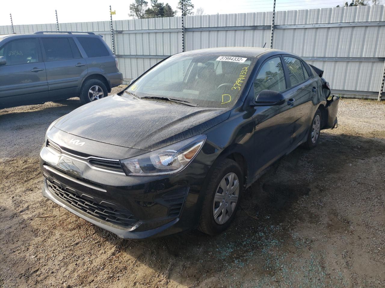 Photo 2 from auction – 2022 KIA RIO with VIN 3KPA24AD7NE432431