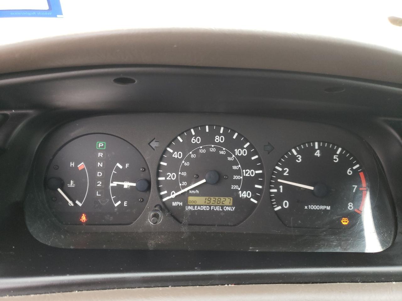 Photo 8 from auction – 1997 TOYOTA CAMRY CE with VIN 4T1BG22K3VU772082
