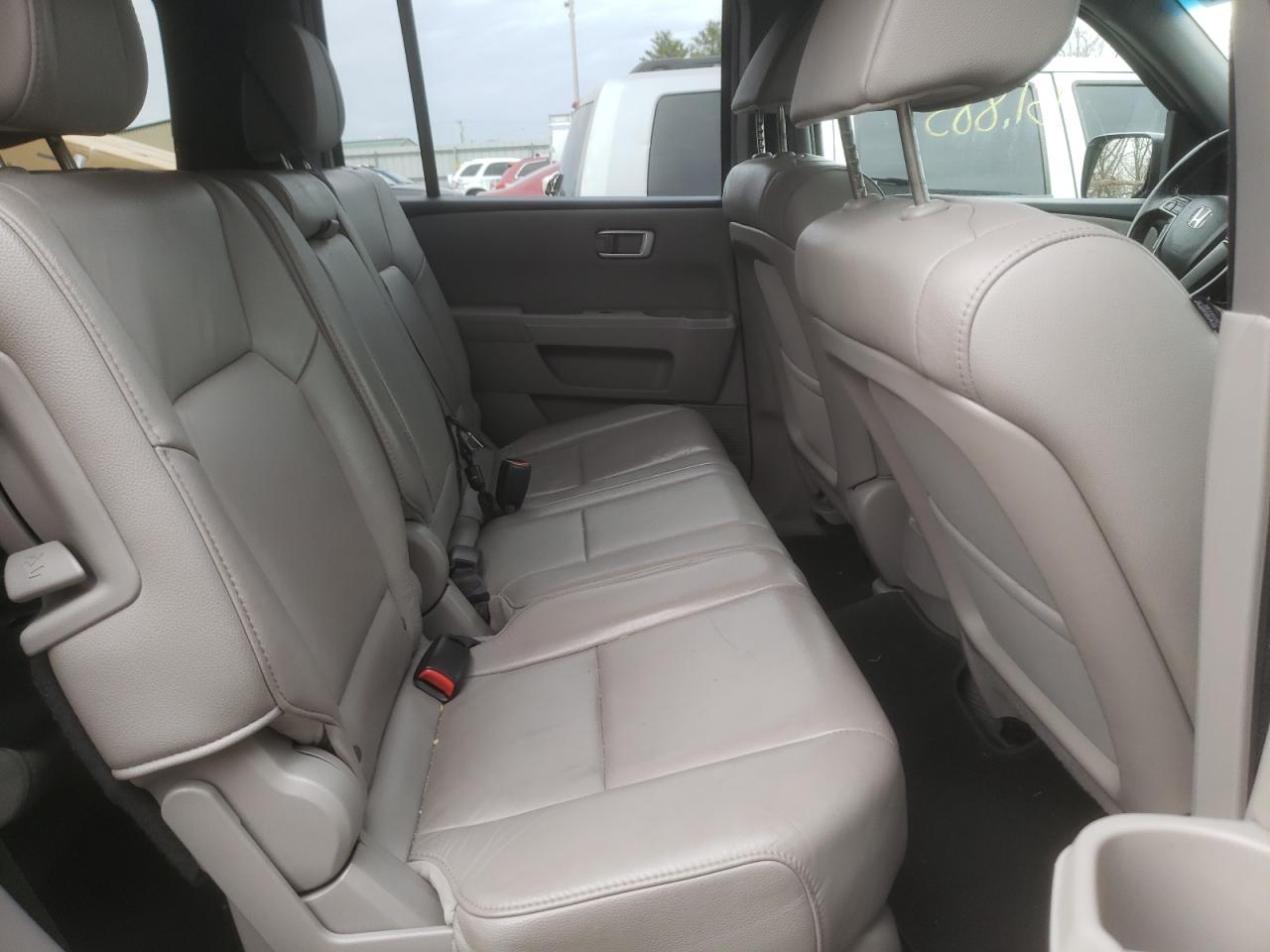 Photo 6 from auction – 2012 HONDA PILOT EXL with VIN 5FNYF4H52CB065401