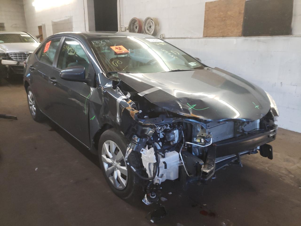 TOYOTA COROLLA L 2016 with VIN 2T1BURHEXGC674108 - Photo from auction
