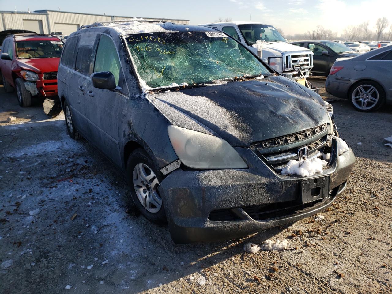 Photo 1 from auction – 2006 HONDA ODYSSEY EX with VIN 5FNRL38476B021400
