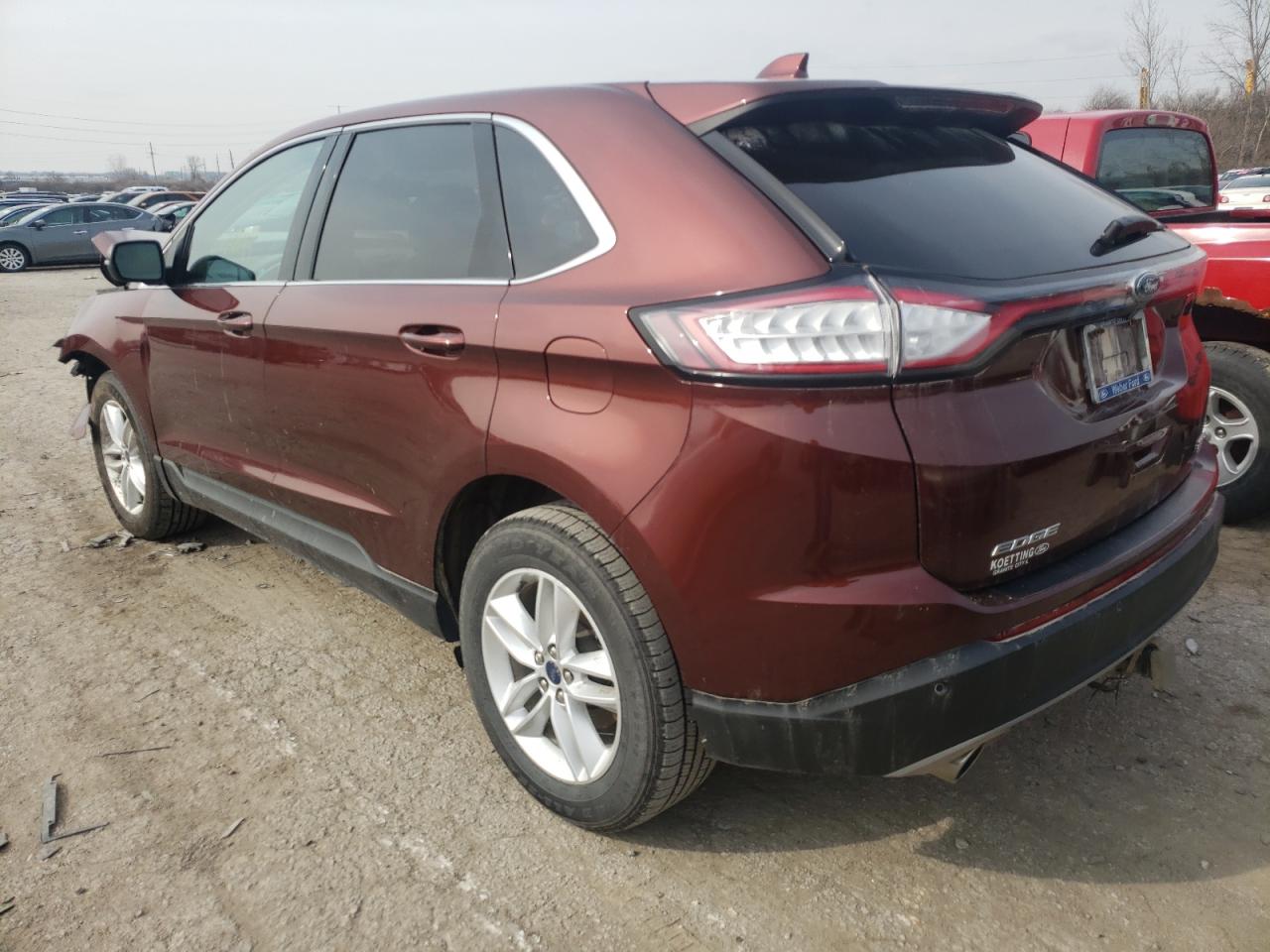 Photo 3 from auction – 2015 FORD EDGE SEL with VIN 2FMTK3J99FBB99901