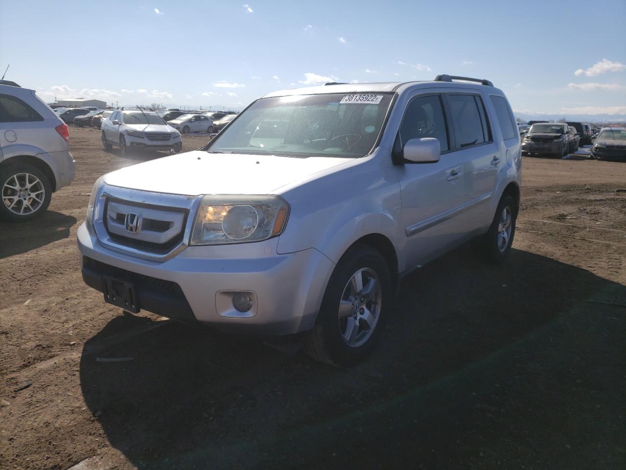Photo 2 from auction – 2009 HONDA PILOT EXL with VIN 5FNYF48649B037620
