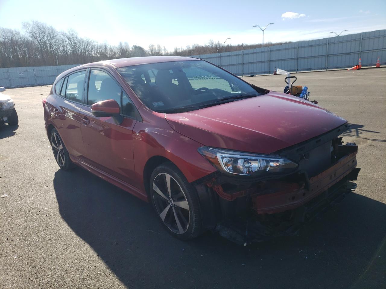 SUBARU IMPREZA SP 2017 with VIN 4S3GTAK67H3736893 - Photo from auction