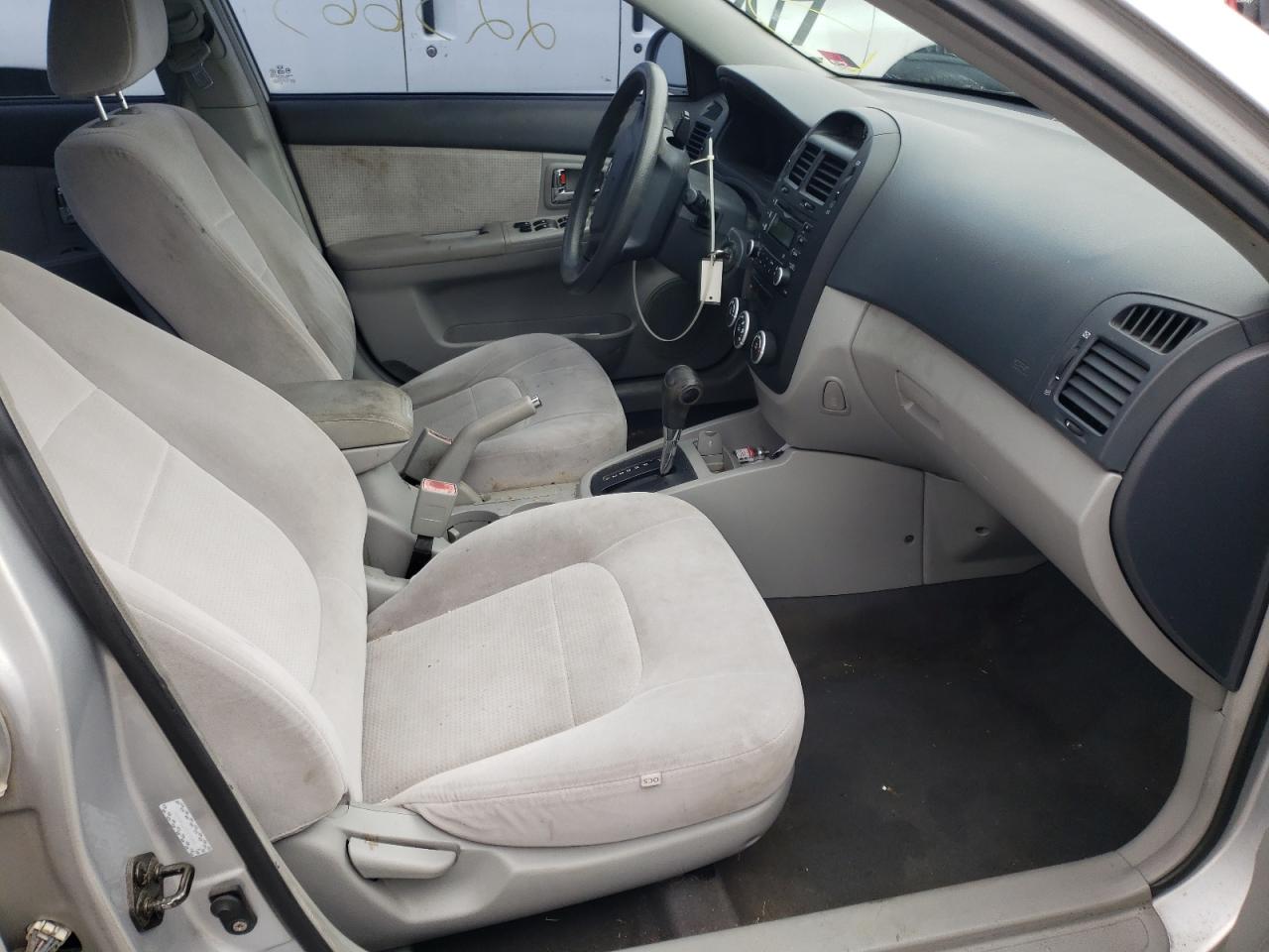 Photo 5 from auction – 2007 KIA SPECTRA EX with VIN KNAFE122275404296