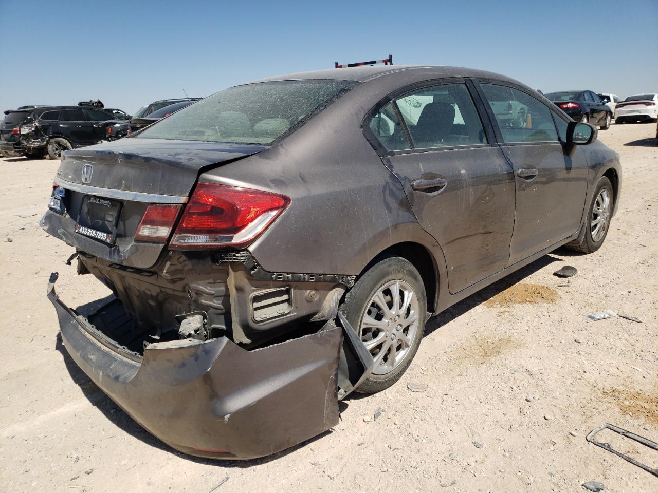Photo 4 from auction – 2015 HONDA CIVIC LX with VIN 19XFB2F56FE294930