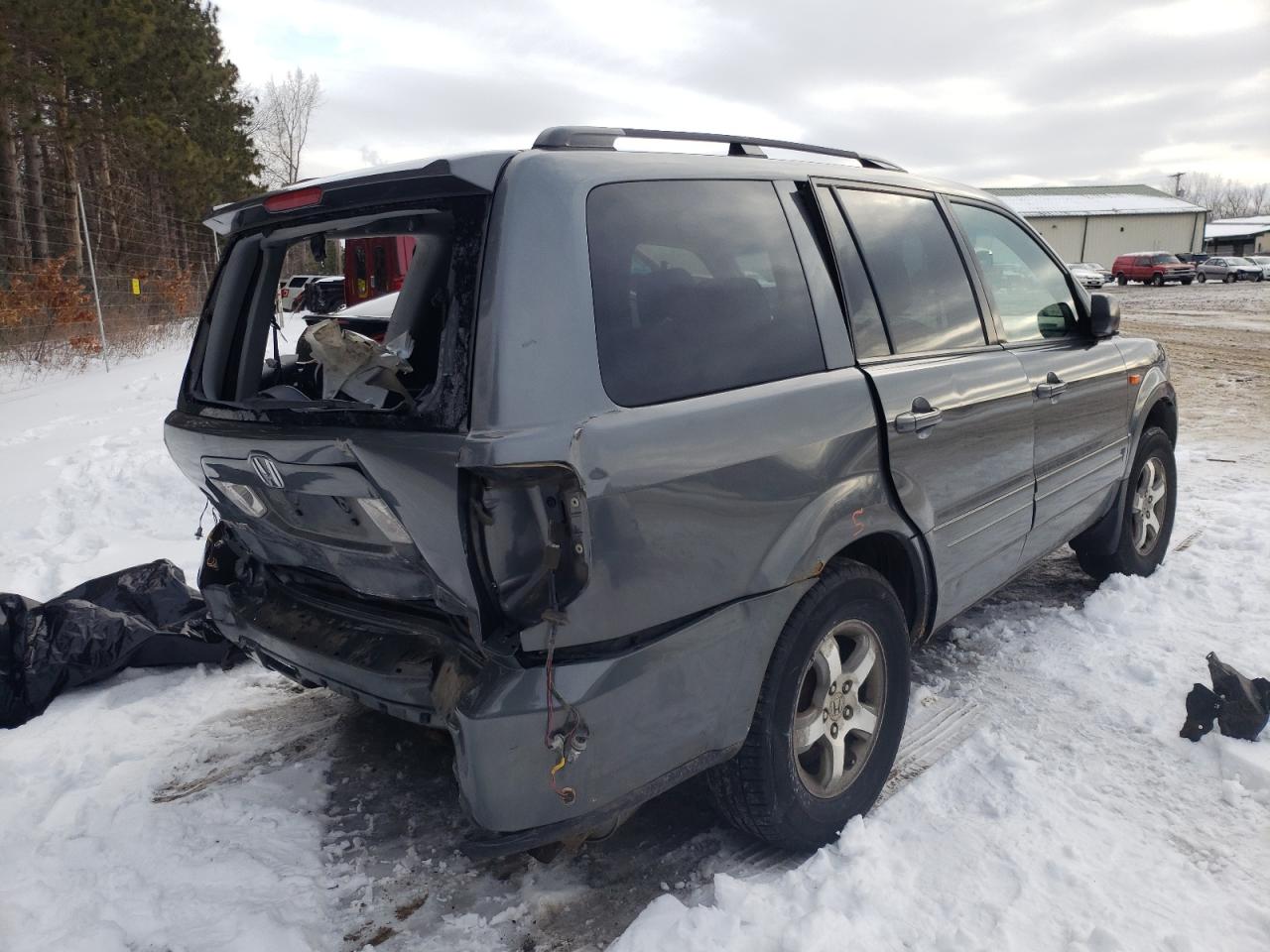 Photo 4 from auction – 2008 HONDA PILOT SE with VIN 5FNYF18398B044761