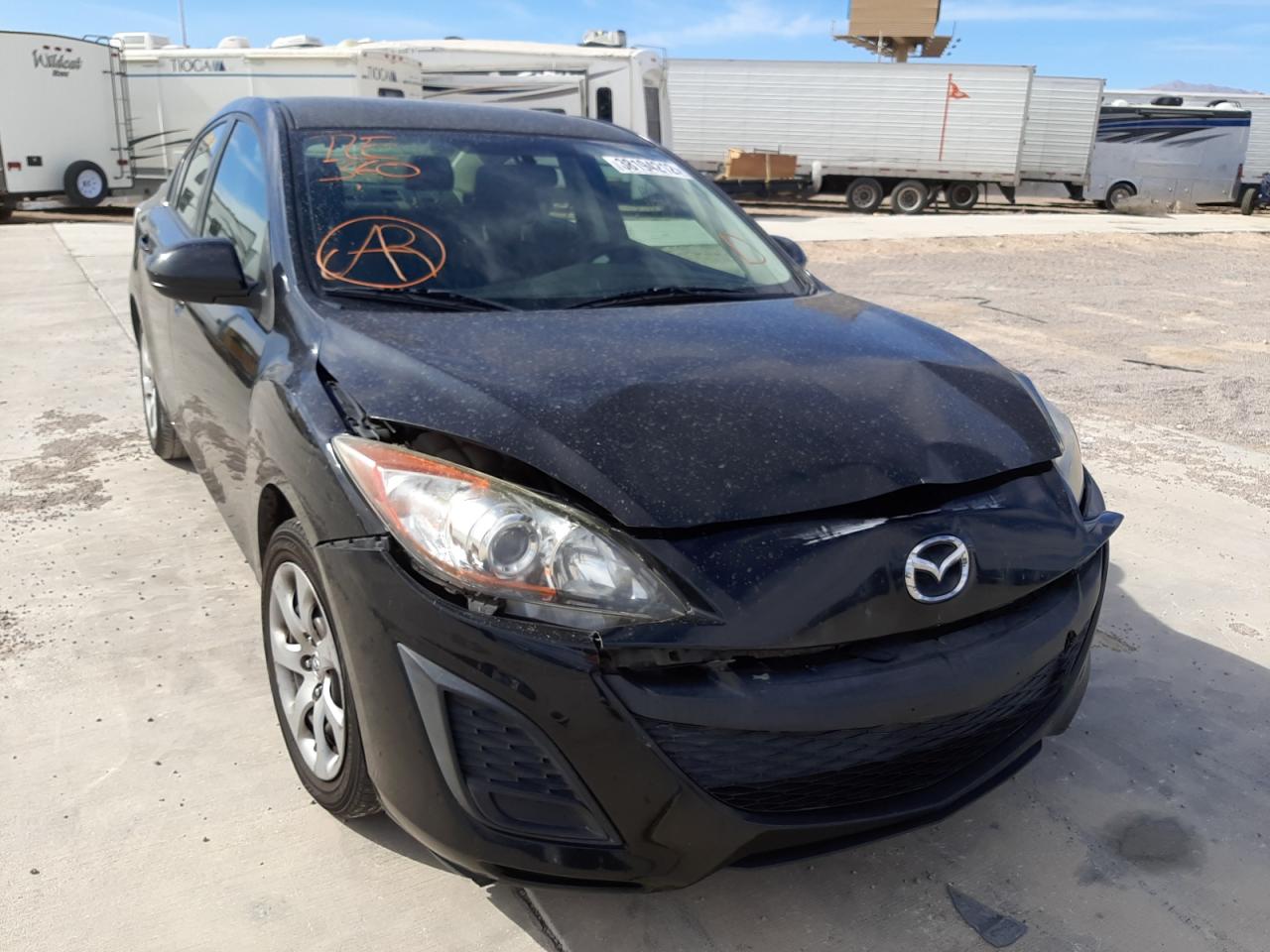 MAZDA 3 I 2011 with VIN JM1BL1UG2B1384387 - Photo from auction