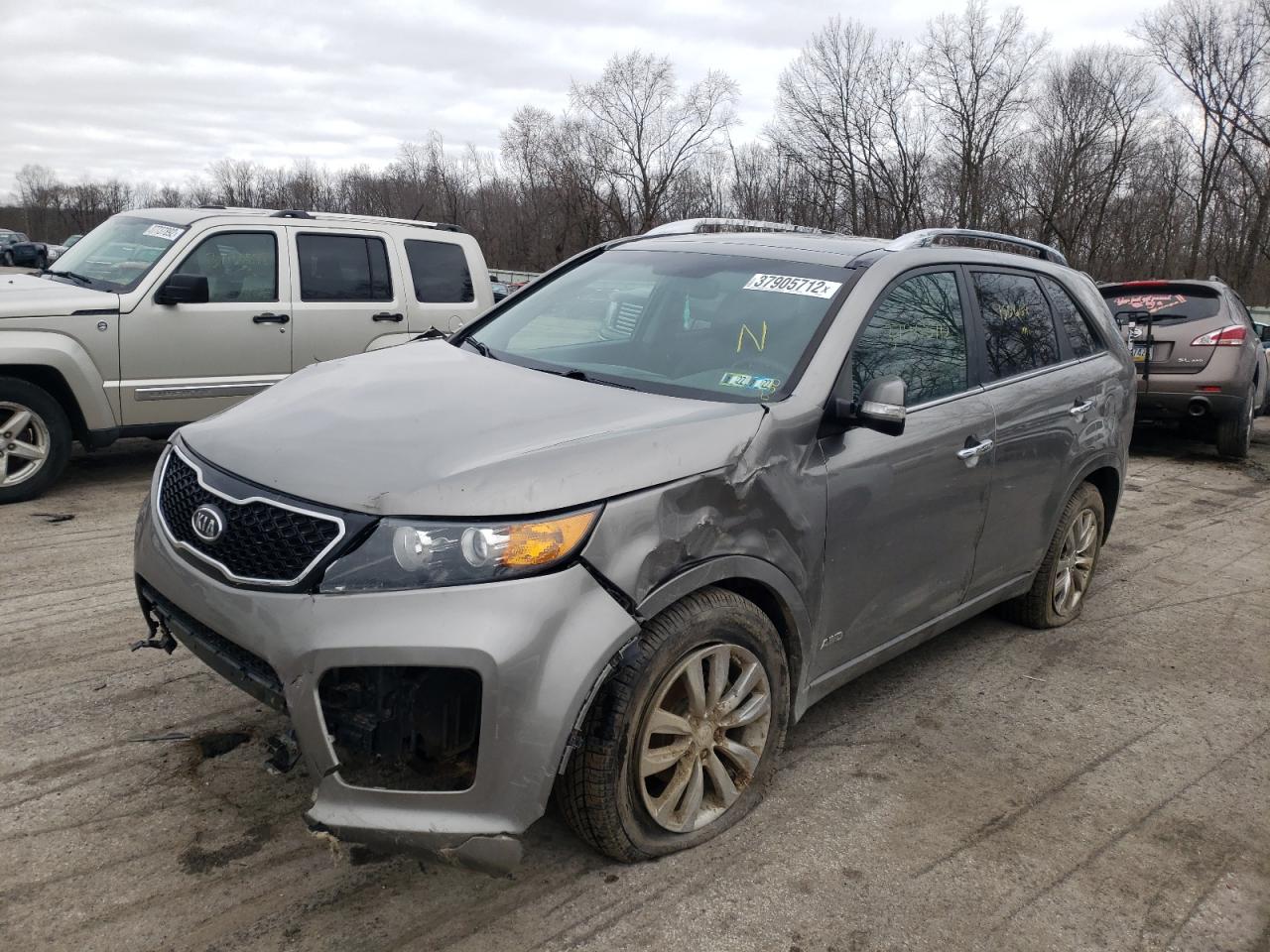 Photo 2 from auction – 2012 KIA SORENTO SX with VIN 5XYKWDA28CG249532