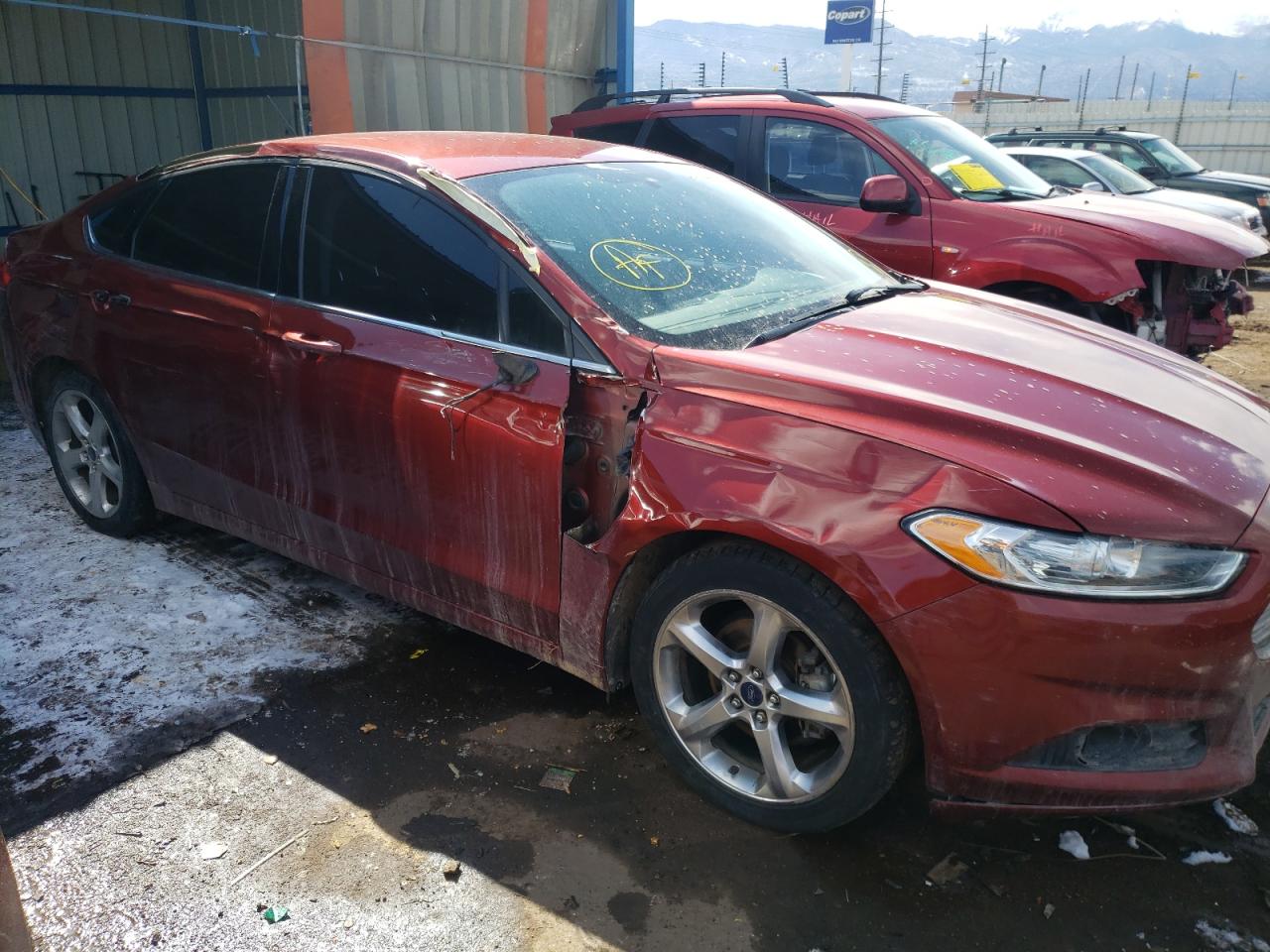 Photo 9 from auction – 2014 FORD FUSION SE with VIN 3FA6P0HD0ER268735