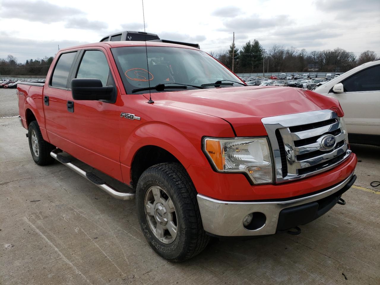 FORD F150 SUPER 2011 with VIN 1FTFW1EF2BFA77996 - Photo from auction