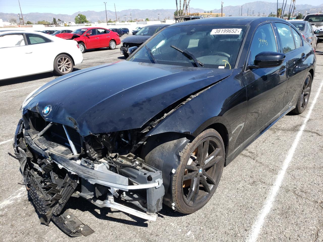 Photo 2 from auction – 2021 BMW 330I with VIN 3MW5R1J01M8B56637