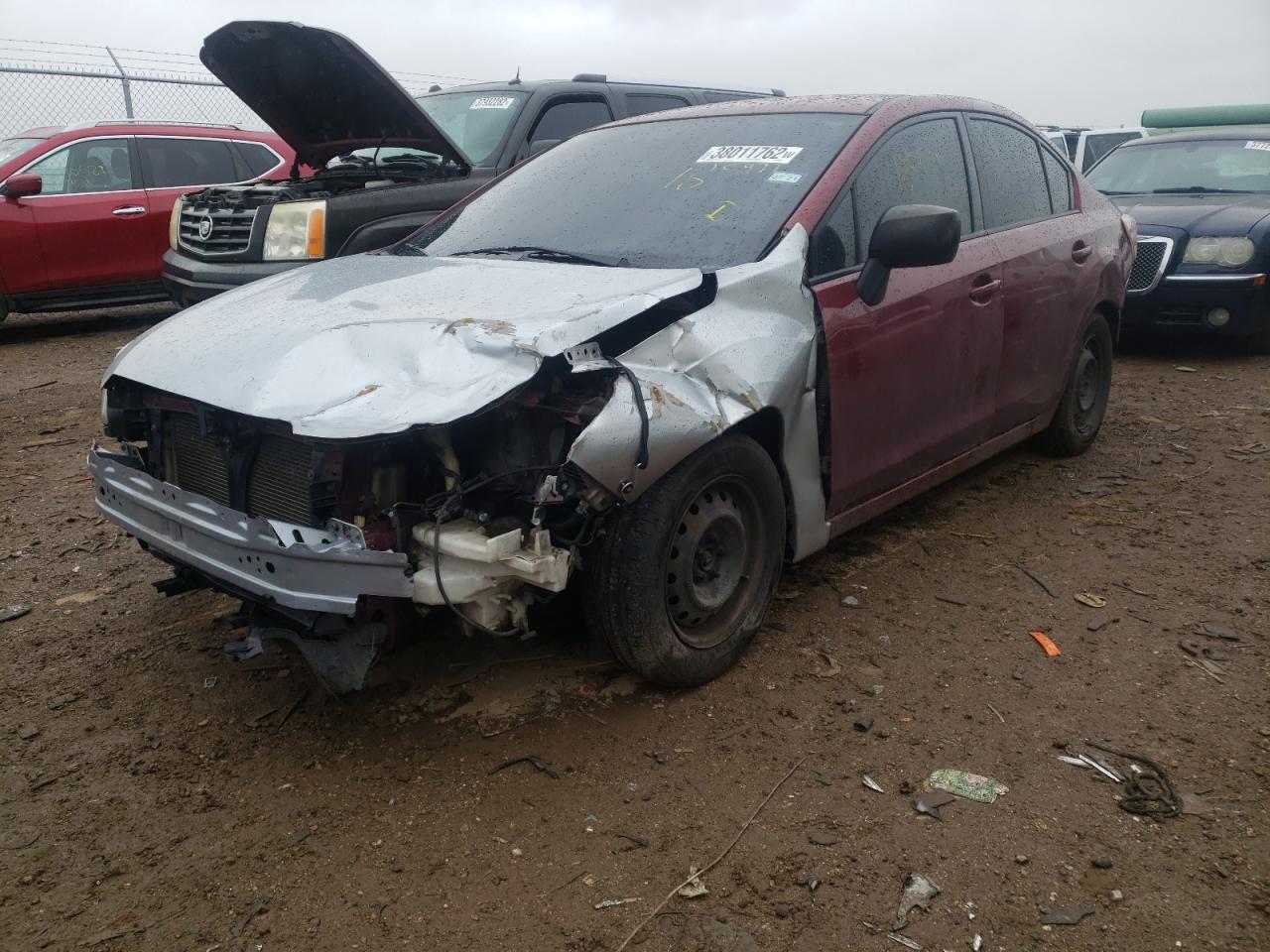 Photo 2 from auction – 2013 SUBARU IMPREZA with VIN JF1GJAA68DH002855