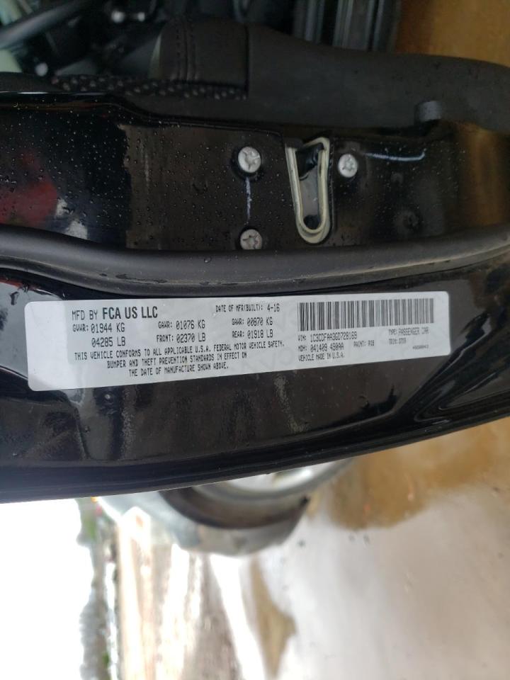 Photo 10 from auction – 2016 DODGE DART SE with VIN 1C3CDFAA3GD728169