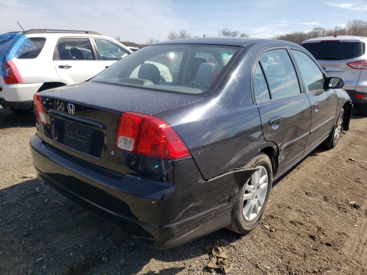 Photo 4 from auction – 2005 HONDA CIVIC LX with VIN 2HGES16655H019889