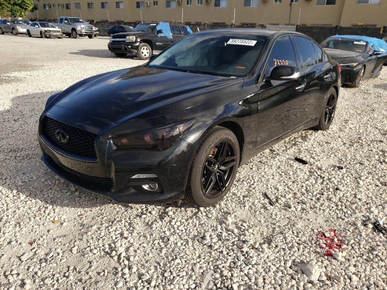 Photo 2 from auction – 2017 INFINITI Q50 PREMIU with VIN JN1EV7AP2HM734822