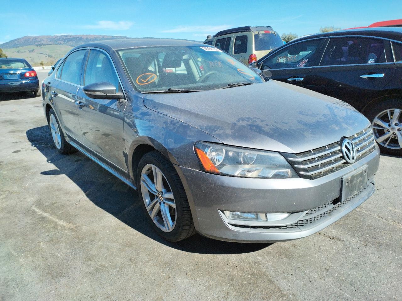 VOLKSWAGEN PASSAT SEL 2012 with VIN 1VWCM7A35CC045079 - Photo from auction