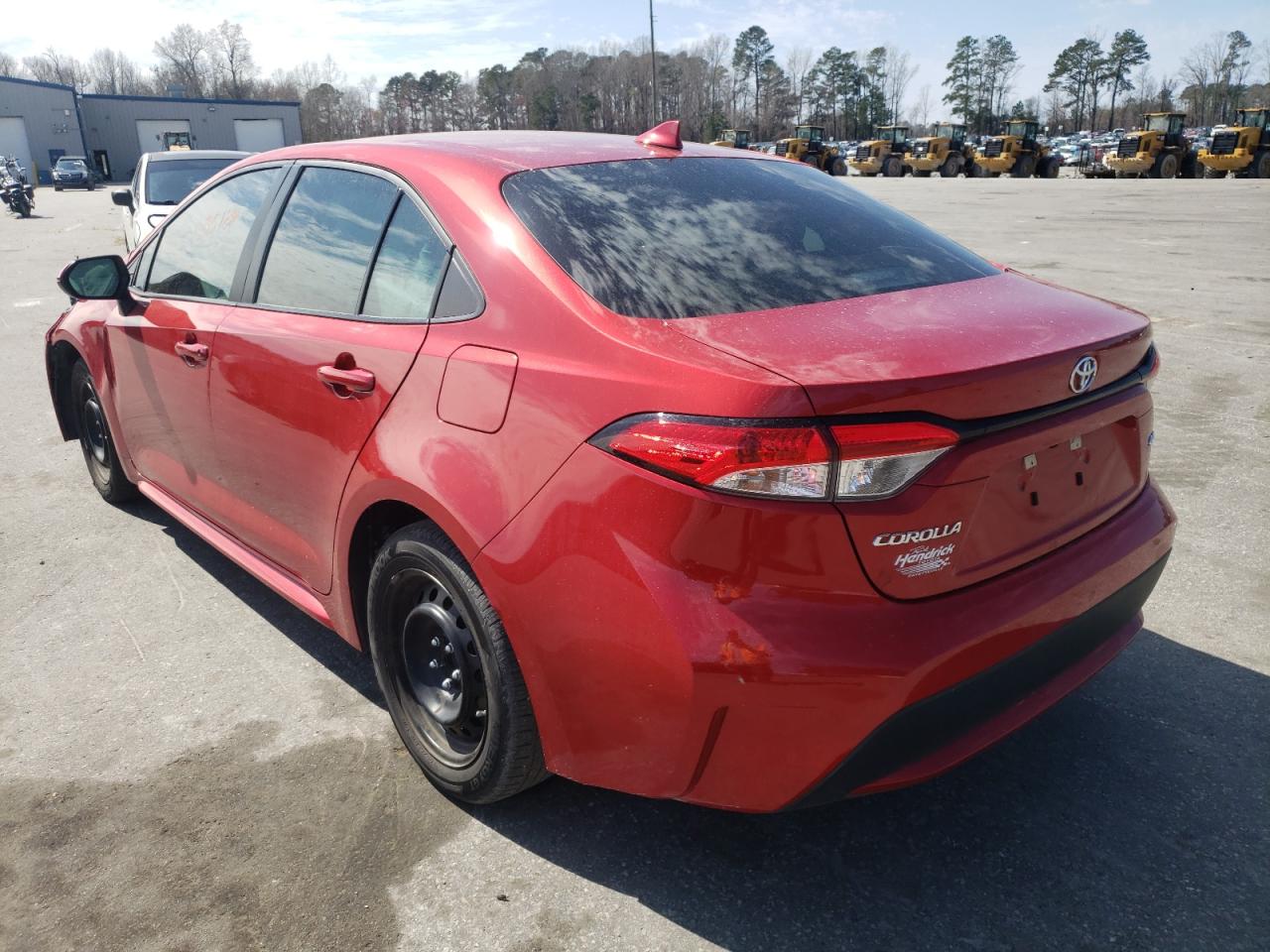 Photo 3 from auction – 2020 TOYOTA COROLLA LE with VIN 5YFEPRAE0LP044879