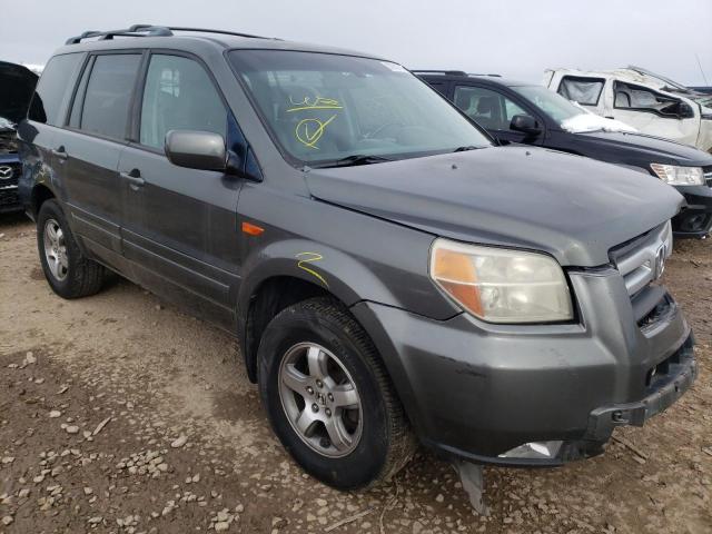 Photo 1 from auction – 2007 HONDA PILOT EXL with VIN 2HKYF186X7H504326