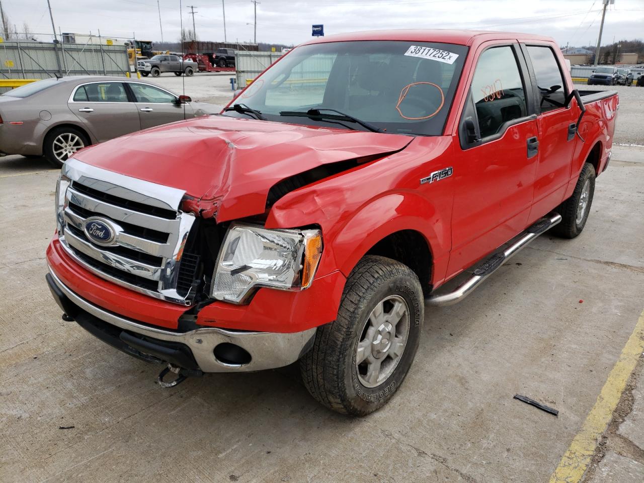 Photo 2 from auction – 2011 FORD F150 SUPER with VIN 1FTFW1EF2BFA77996