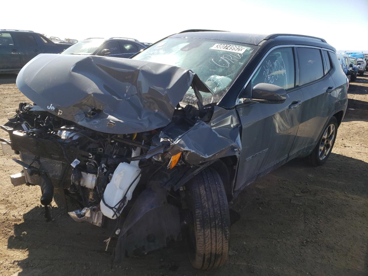 Photo 2 from auction – 2021 JEEP COMPASS LI with VIN 3C4NJDCB8MT600233