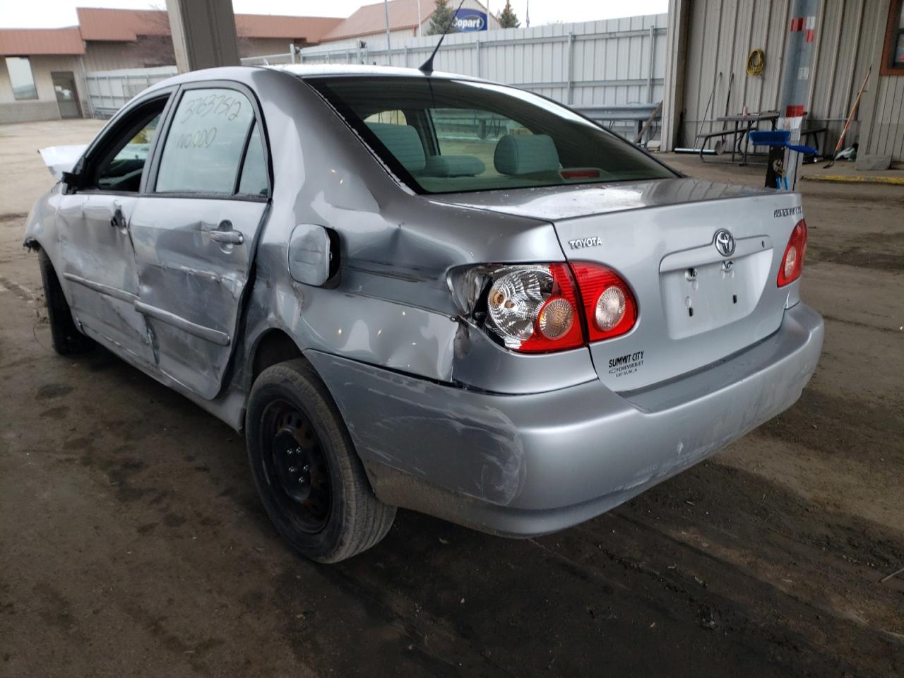 Photo 3 from auction – 2007 TOYOTA COROLLA CE with VIN JTDBR32E670132117