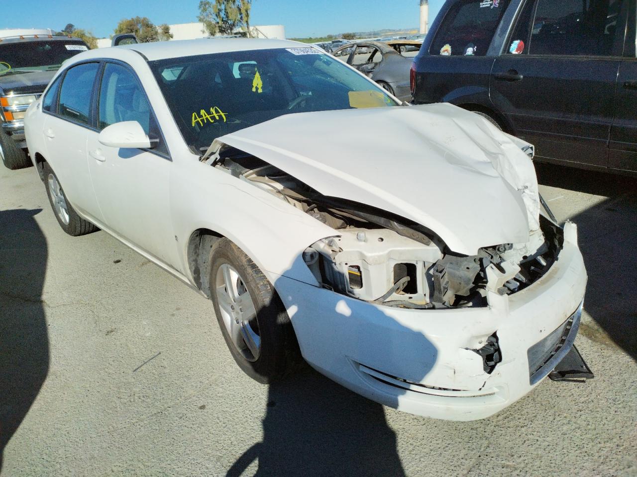 CHEVROLET IMPALA LS 2008 with VIN 2G1WB58K181293679 - Photo from auction