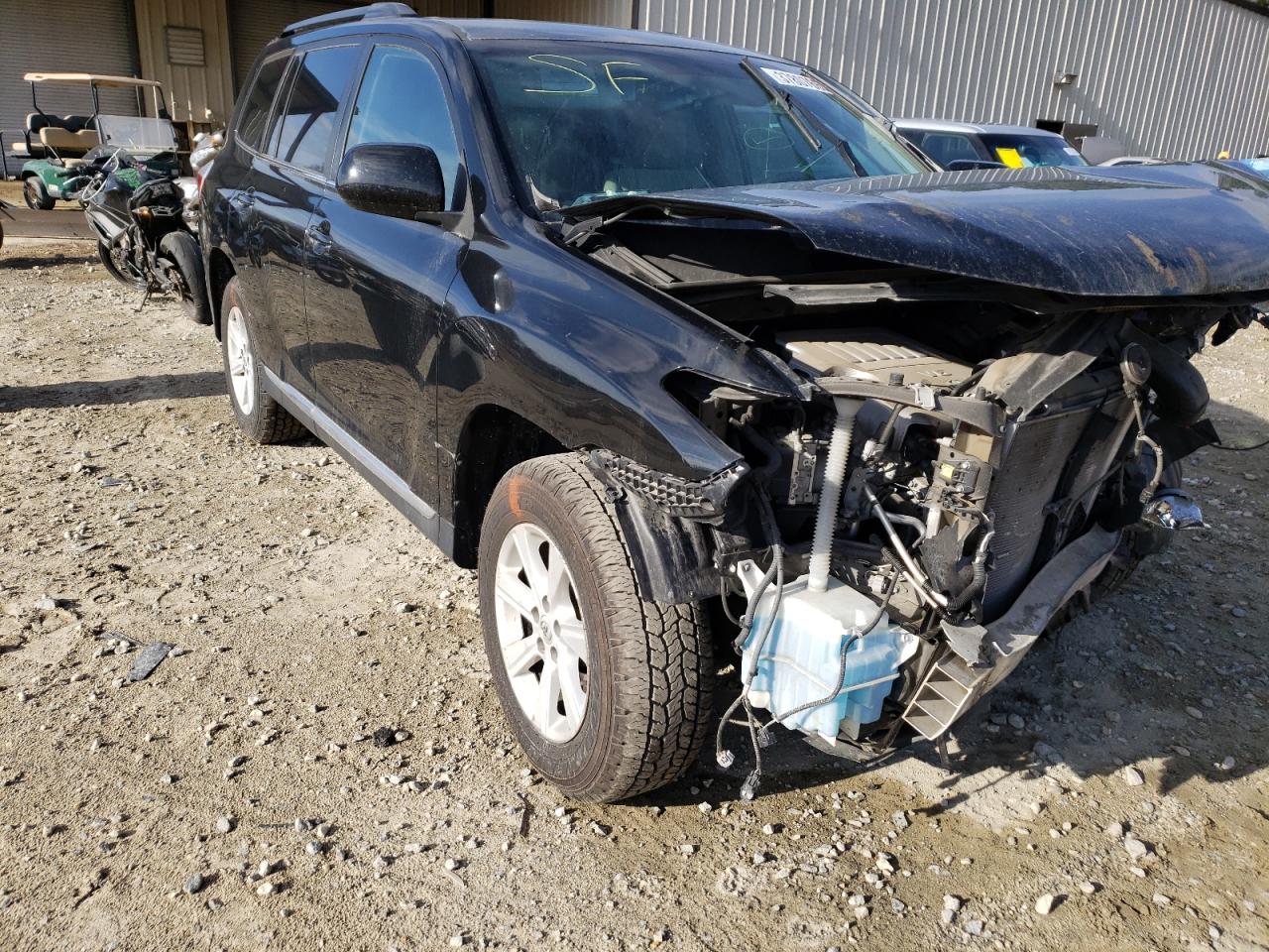 TOYOTA HIGHLANDER 2013 with VIN 5TDBK3EH3DS206497 - Photo from auction