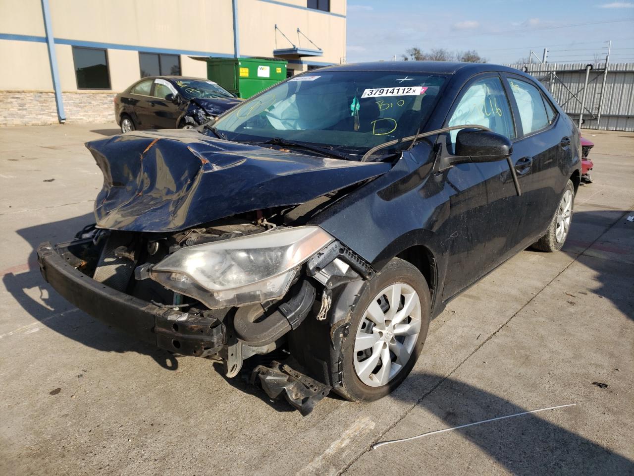 Photo 2 from auction – 2016 TOYOTA COROLLA L with VIN 2T1BURHE9GC651659