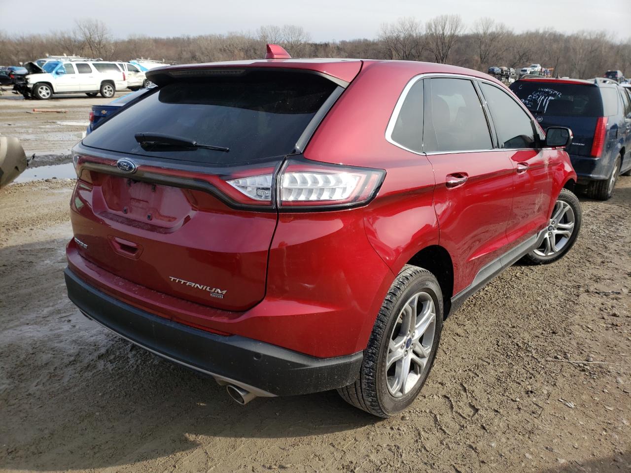 Photo 4 from auction – 2015 FORD EDGE TITAN with VIN 2FMTK4K84FBB13339