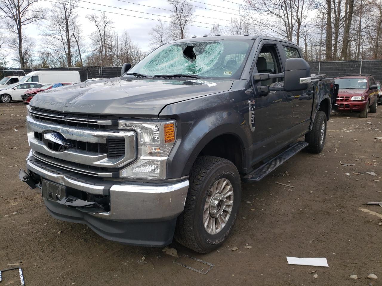 Photo 2 from auction – 2020 FORD F250 SUPER with VIN 1FT7W2B65LEE57825