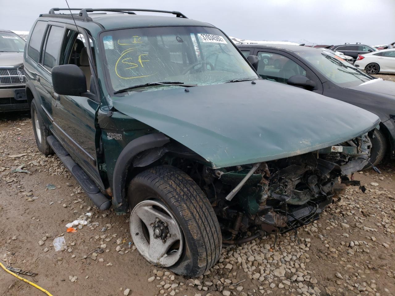 MITSUBISHI MONTERO SP 2000 with VIN JA4MT31H5YP033765 - Photo from auction