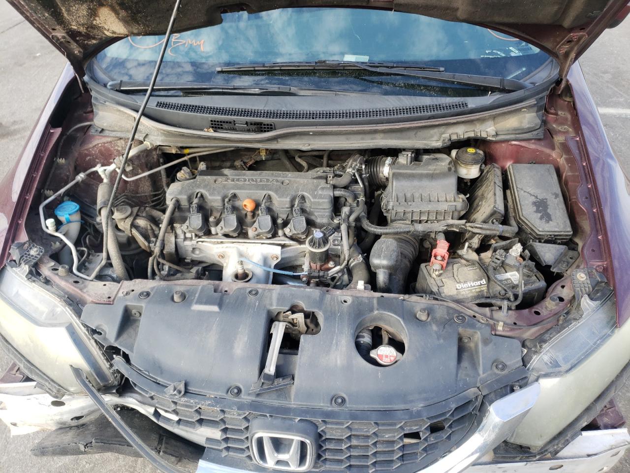 Фото 7 с аукциона – 2014 HONDA CIVIC LX с VIN 19XFB2F54EE237494
