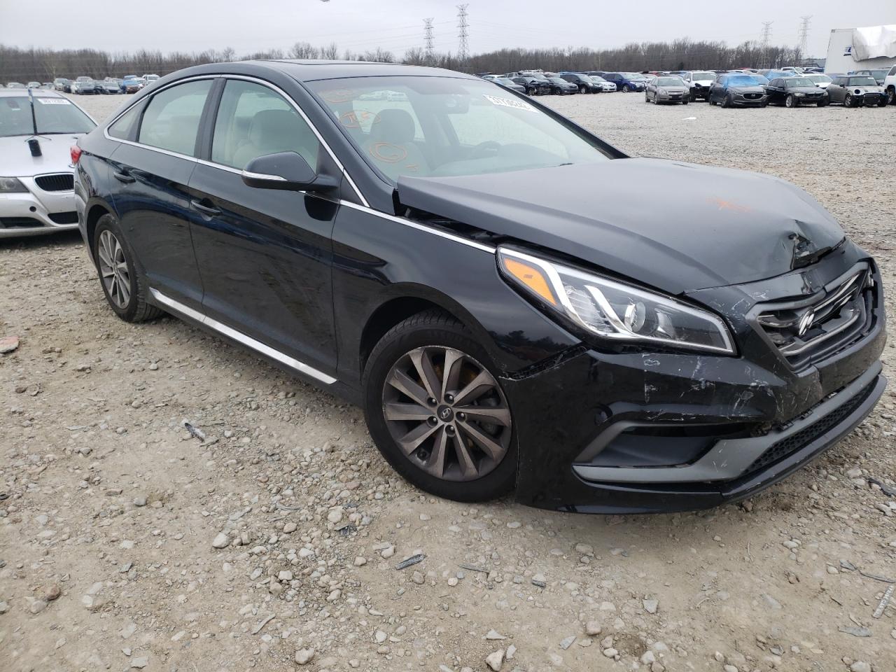Photo 1 from auction – 2015 HYUNDAI SONATA SPO with VIN 5NPE34AF3FH061992