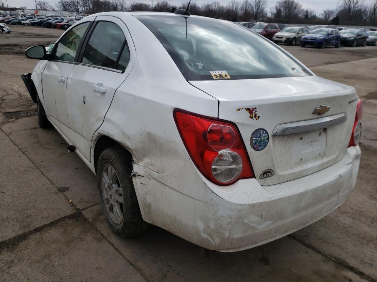 Photo 3 from auction – 2016 CHEVROLET SONIC LT with VIN 1G1JC5SH1G4152019