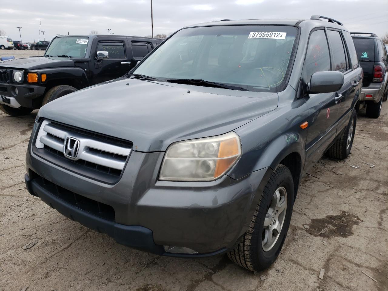 Photo 2 from auction – 2008 HONDA PILOT EXL with VIN 5FNYF28788B029144