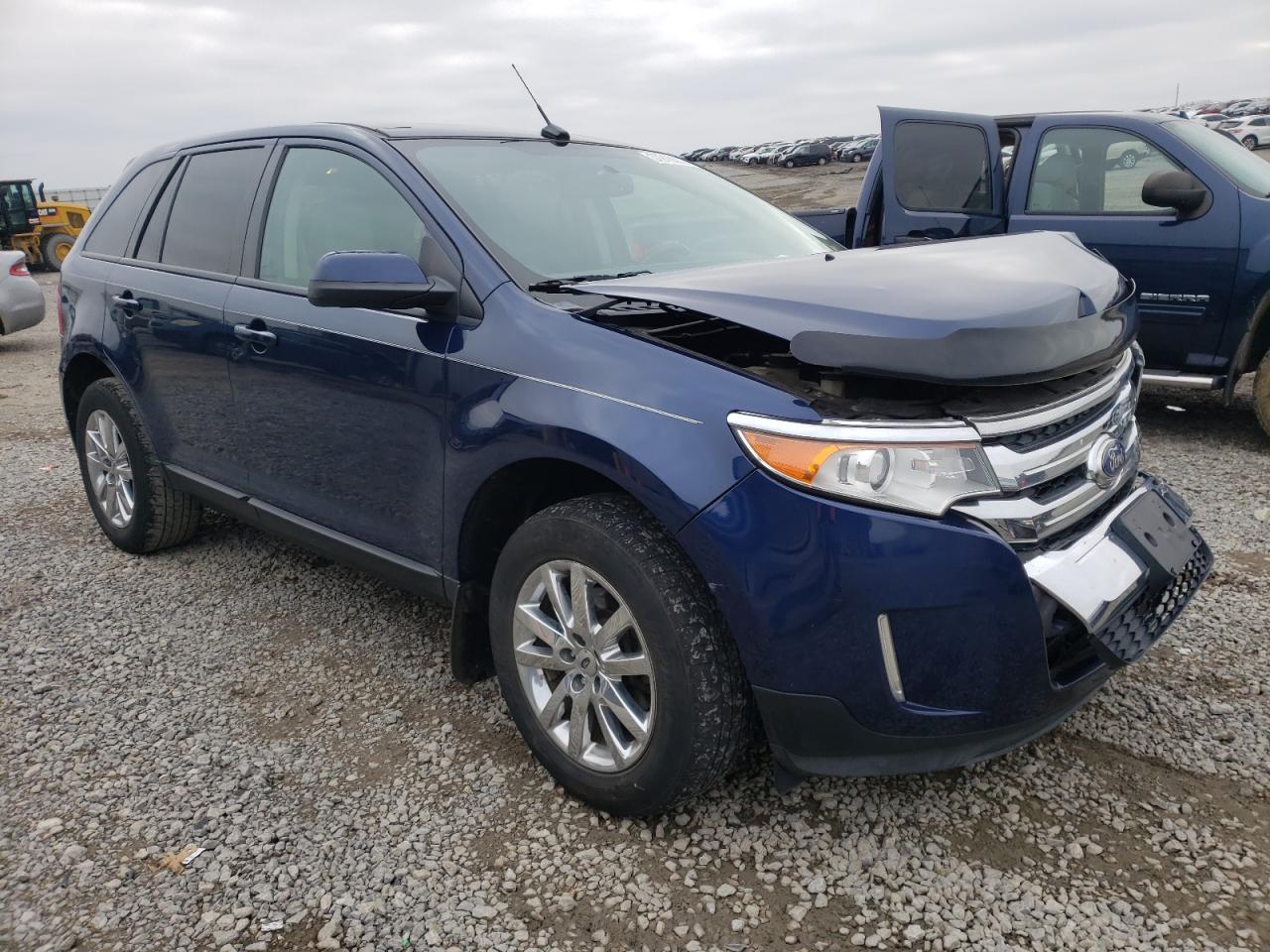 FORD EDGE SEL 2012 with VIN 2FMDK3JC7CBA36708 - Photo from auction