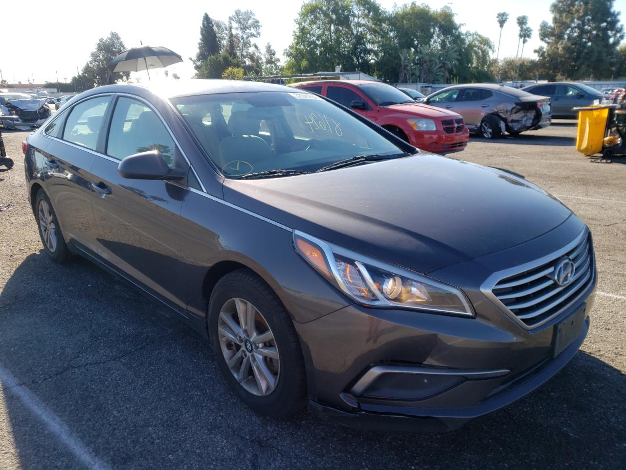 Photo 1 from auction – 2016 HYUNDAI SONATA SE with VIN 5NPE24AF6GH360476