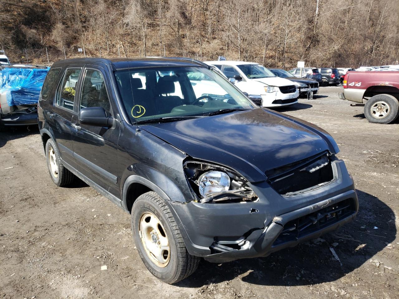 HONDA CR-V LX 2004 with VIN JHLRD77494C025791 - Photo from auction