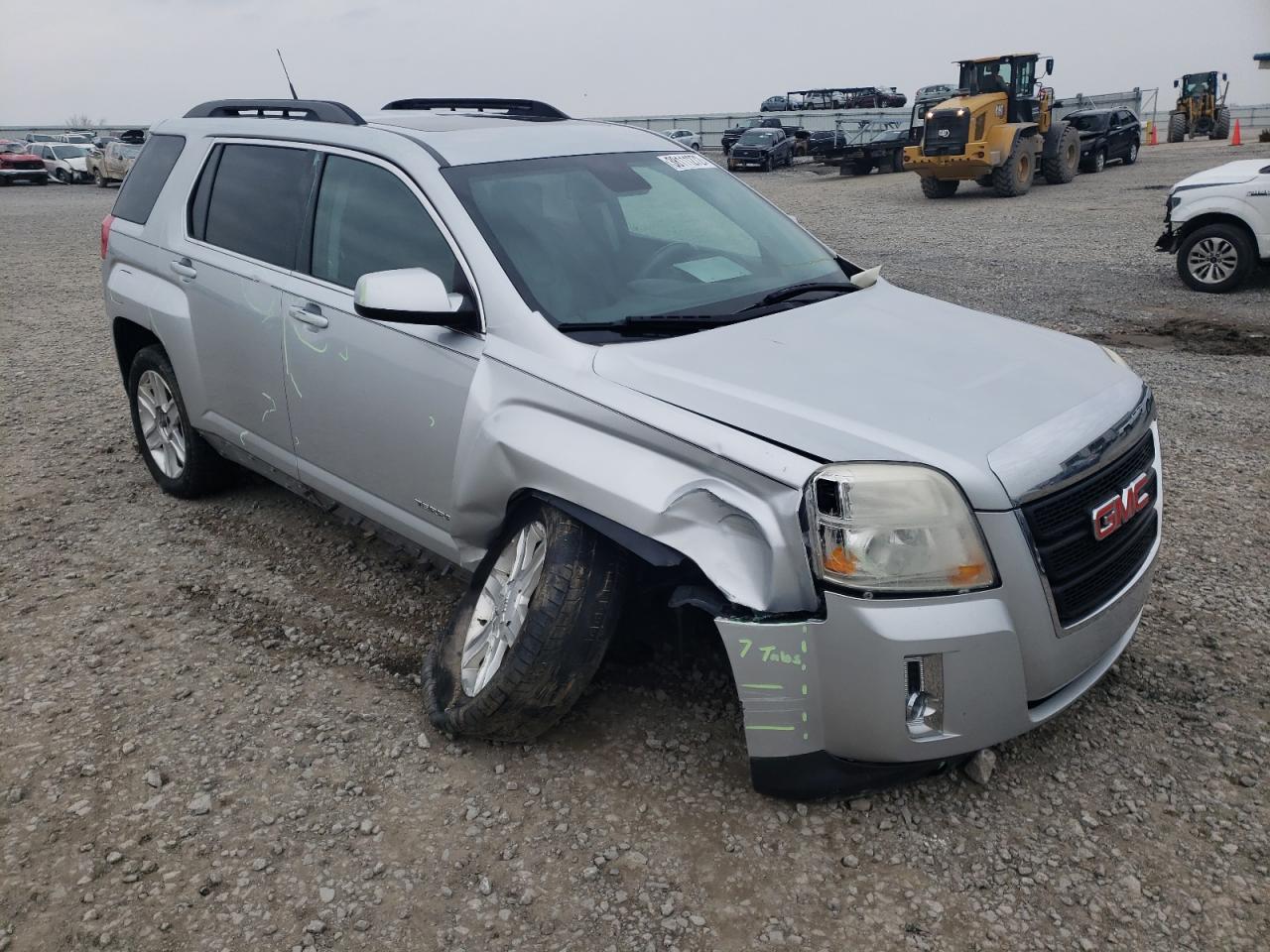 GMC TERRAIN SL 2012 with VIN 2GKALUEK5C6332416 - Photo from auction