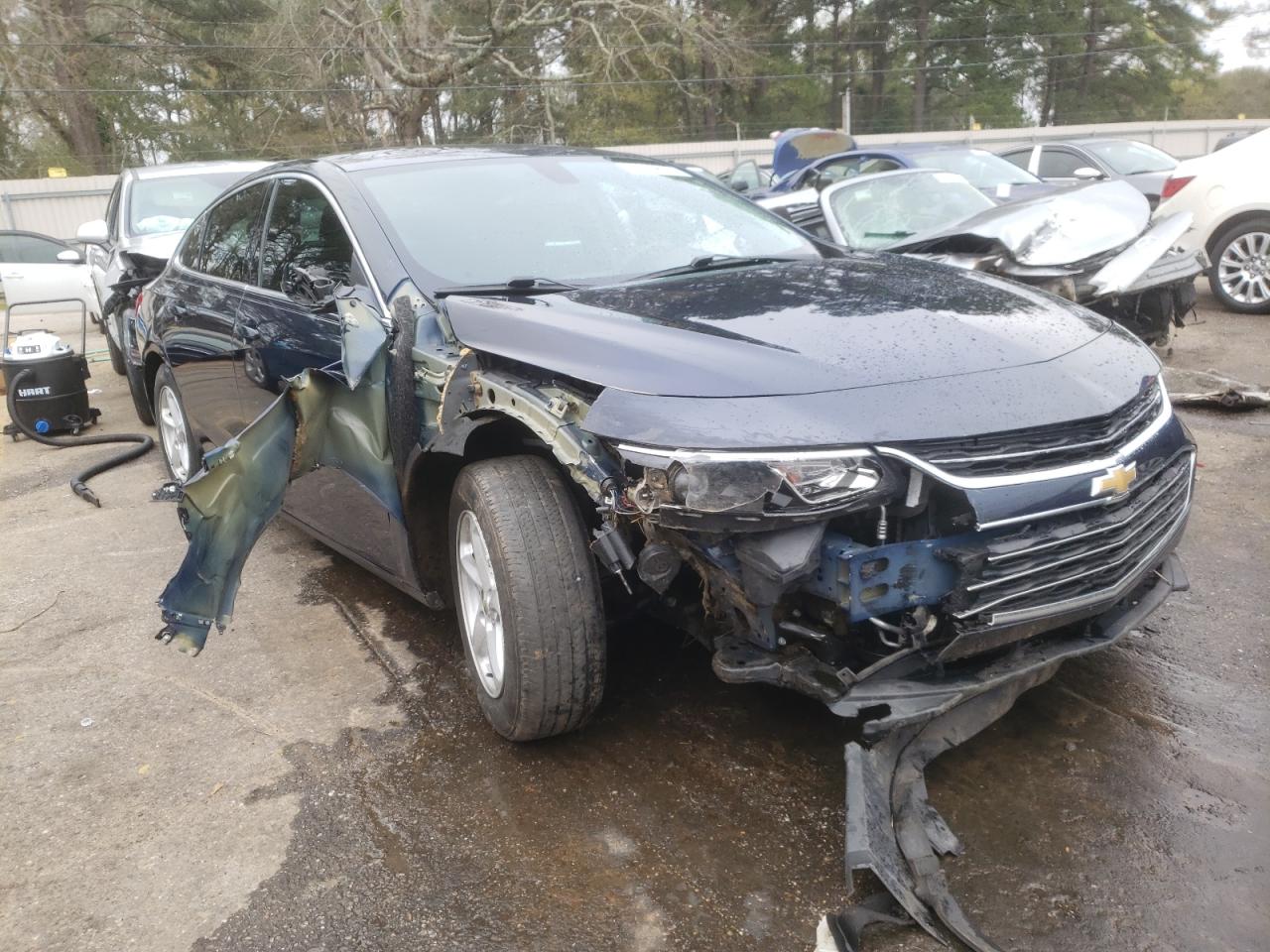 CHEVROLET MALIBU LS 2018 with VIN 1G1ZB5ST2JF253916 - Photo from auction
