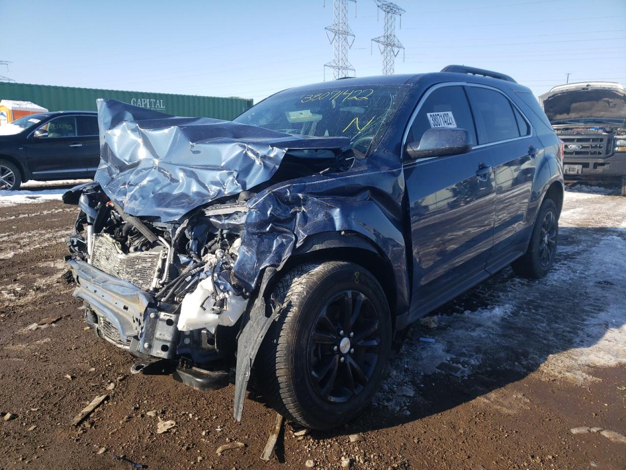 Photo 2 from auction – 2016 CHEVROLET EQUINOX LT with VIN 2GNALCEK0G6168818