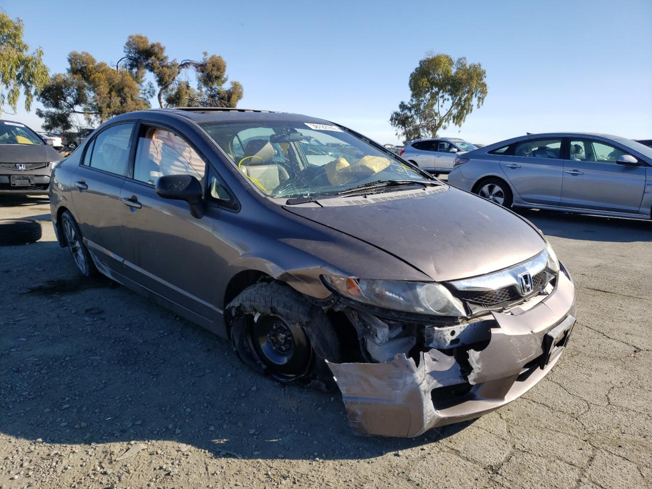 HONDA CIVIC EXL 2009 with VIN 19XFA16989E035991 - Photo from auction