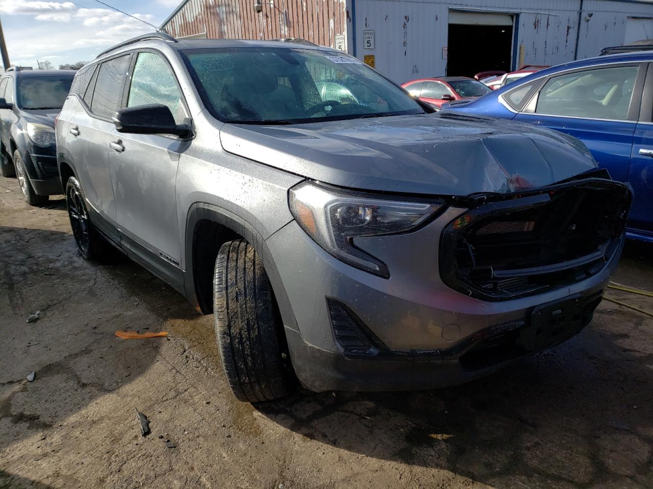 GMC TERRAIN SL 2019 with VIN 3GKALTEV8KL379891 - Photo from auction
