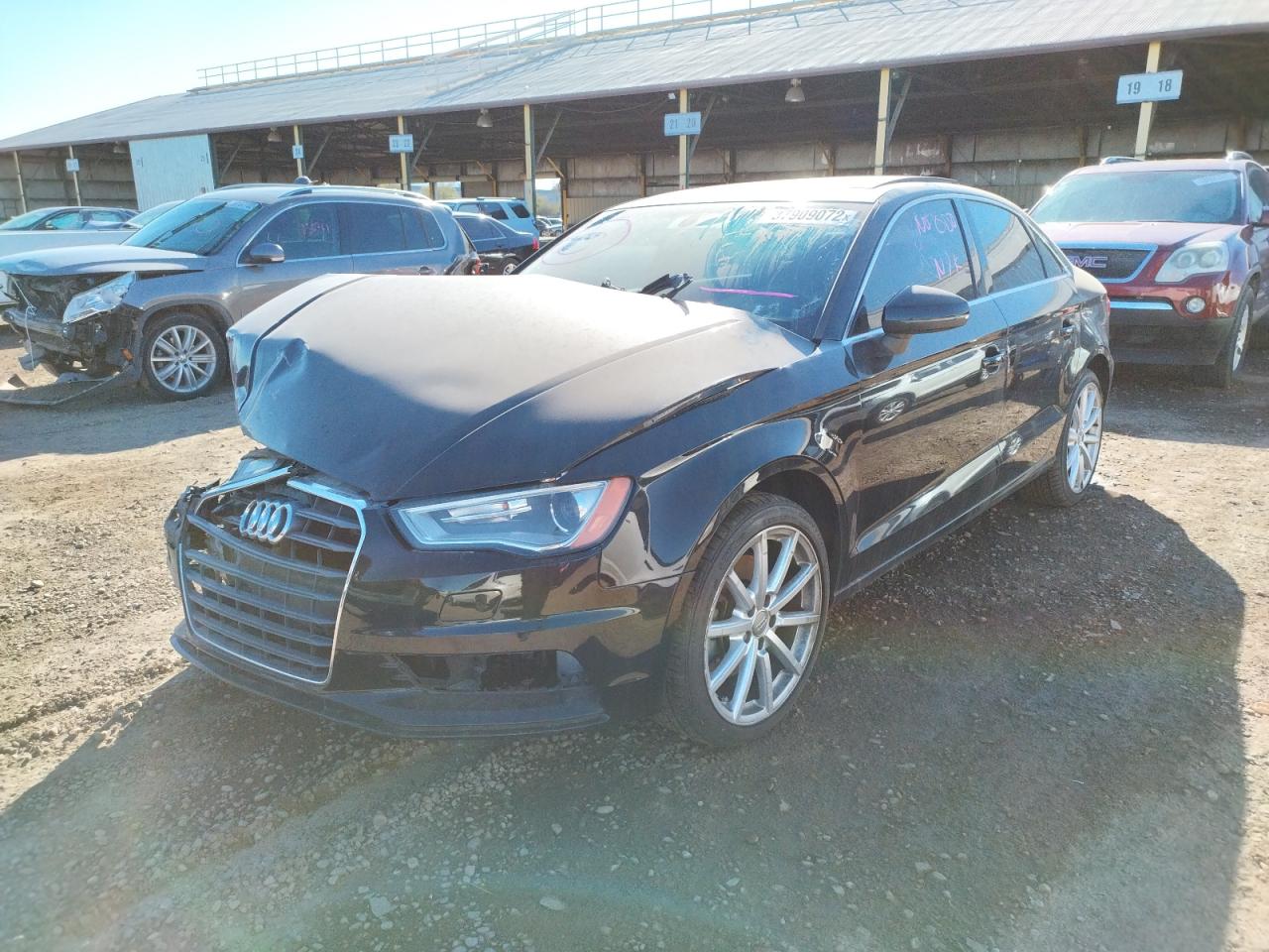 Photo 2 from auction – 2015 AUDI A3 PREMIUM with VIN WAUEFGFF6F1137078