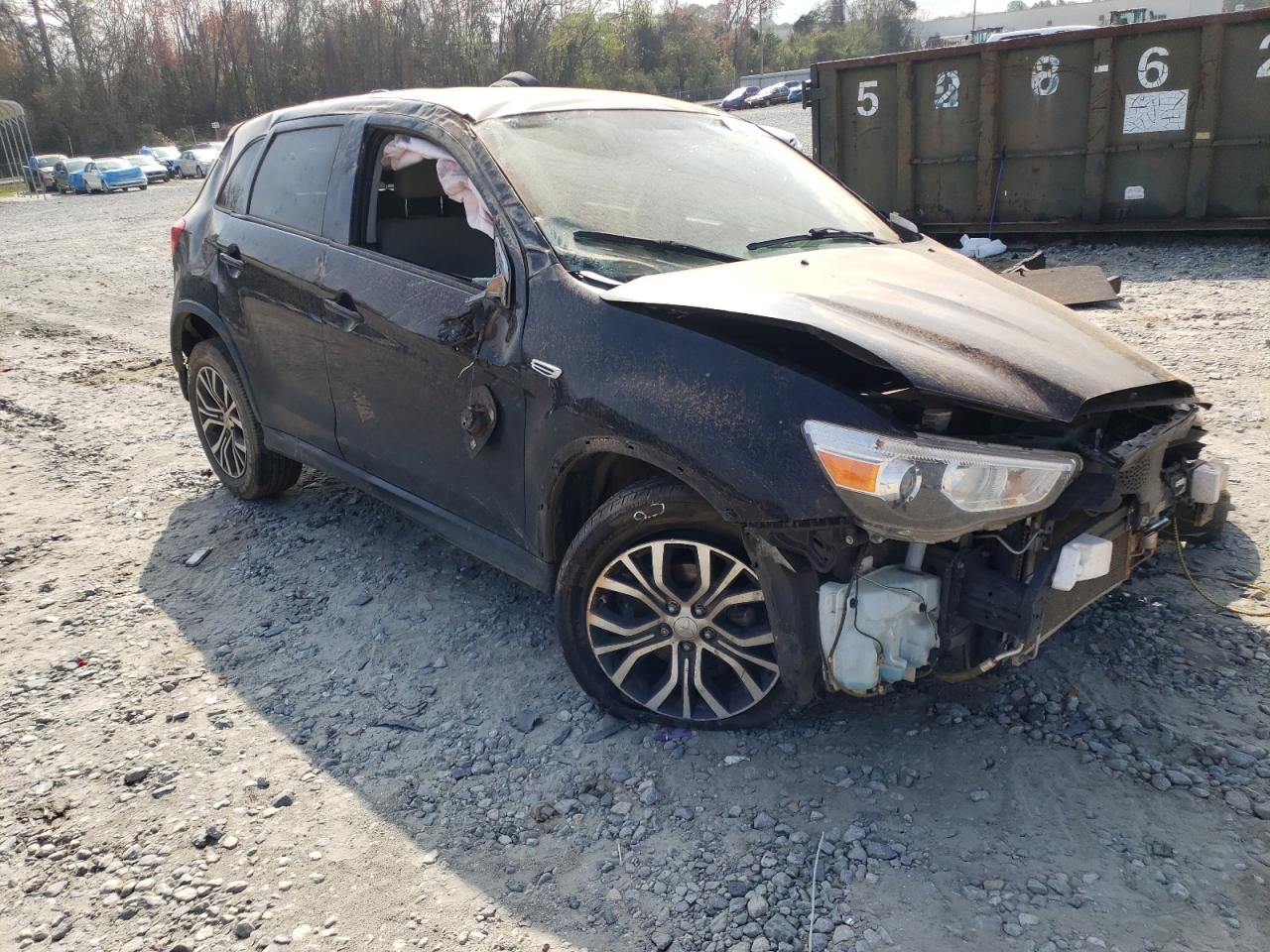 MITSUBISHI OUTLANDER 2017 with VIN JA4AP3AU0HZ022715 - Photo from auction